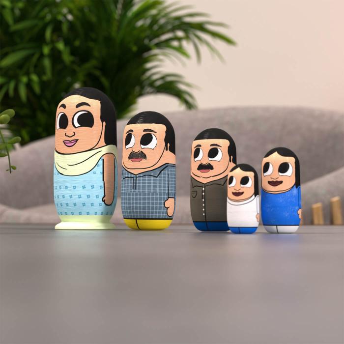 Buy Personalized Wooden Peggy Doll Online On Zwende