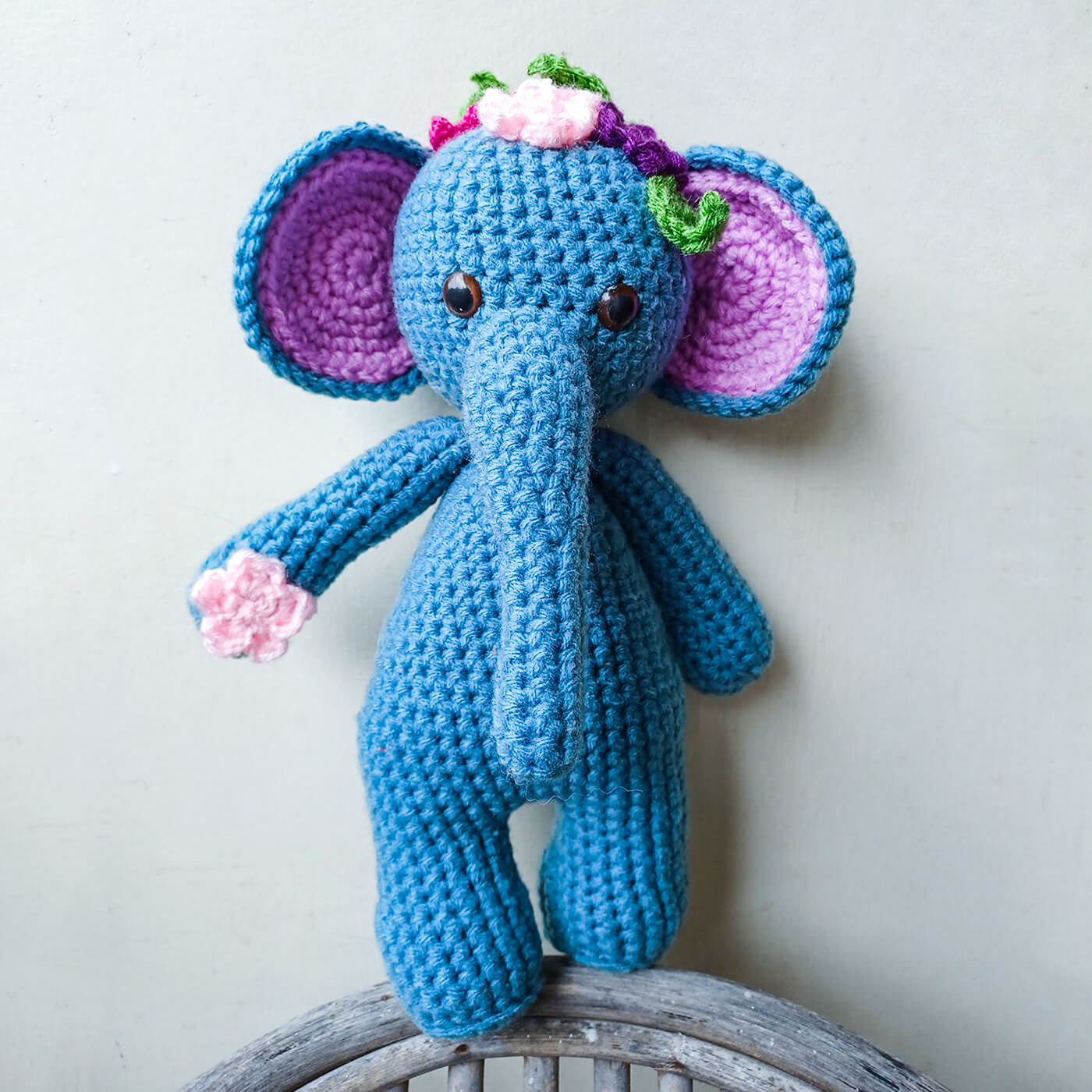 Buy Female Elephant Amigurumi Crochet Toy Online On Zwende