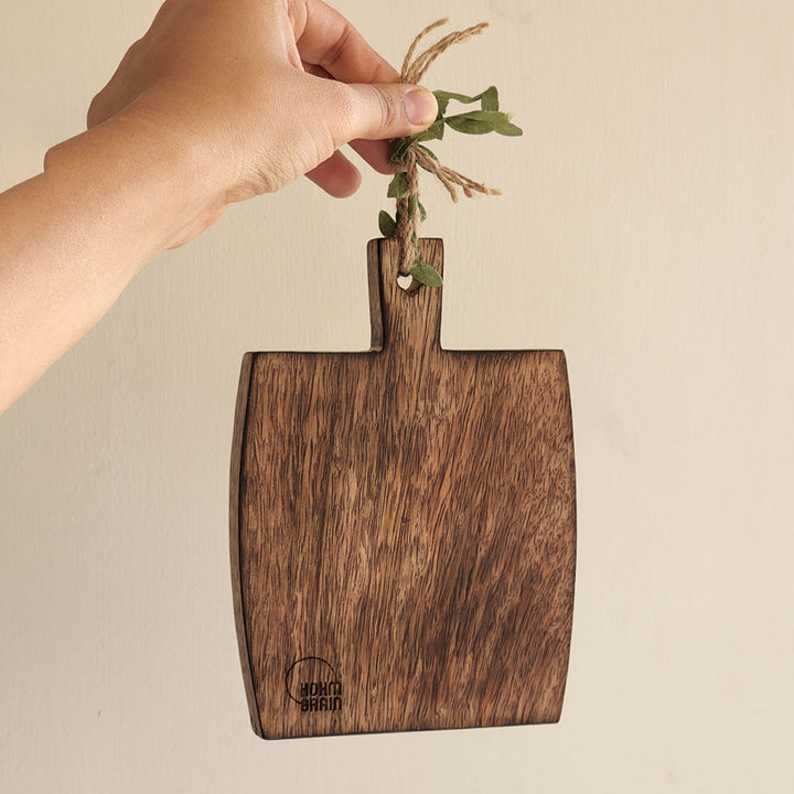 Seasoned Mango Wood Mini Cheese Board