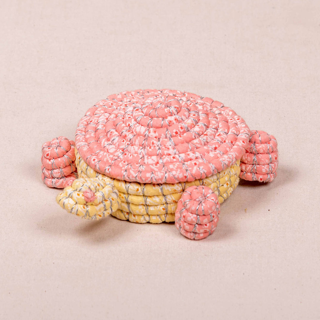 Handwoven Storage Turtle Shaped Basket