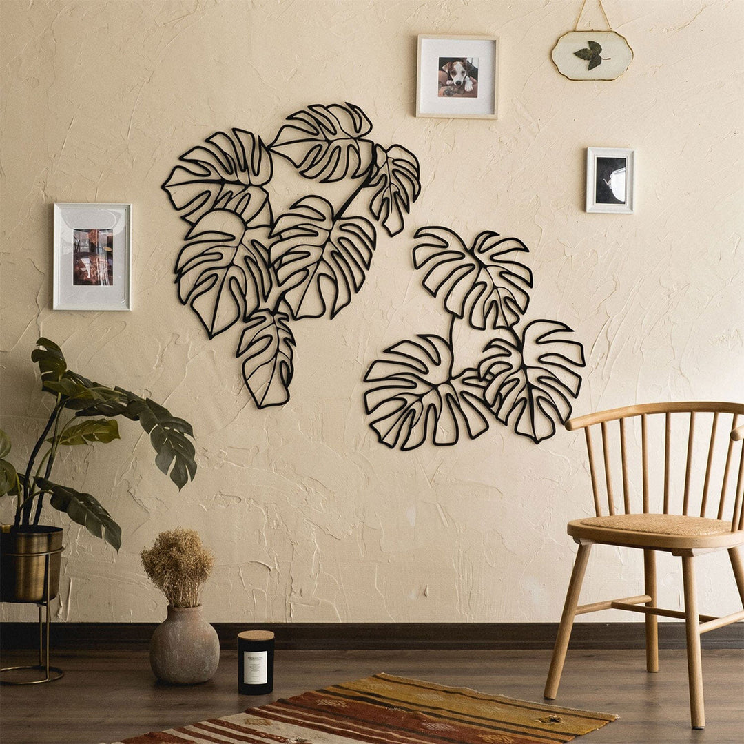 Monstera Steel Wall Art