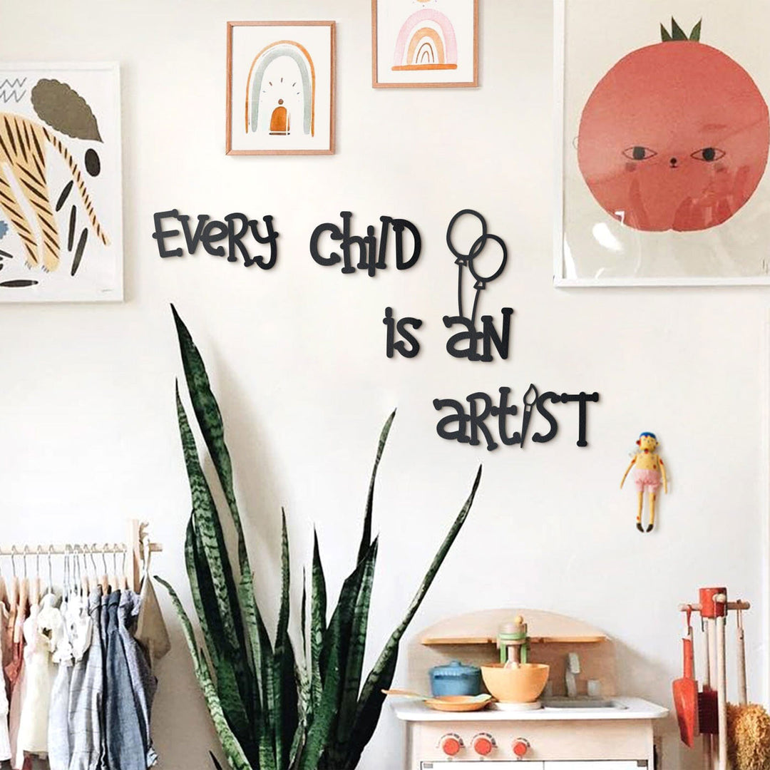 Personalized Steel Wall Art For Kids| Easy to Install