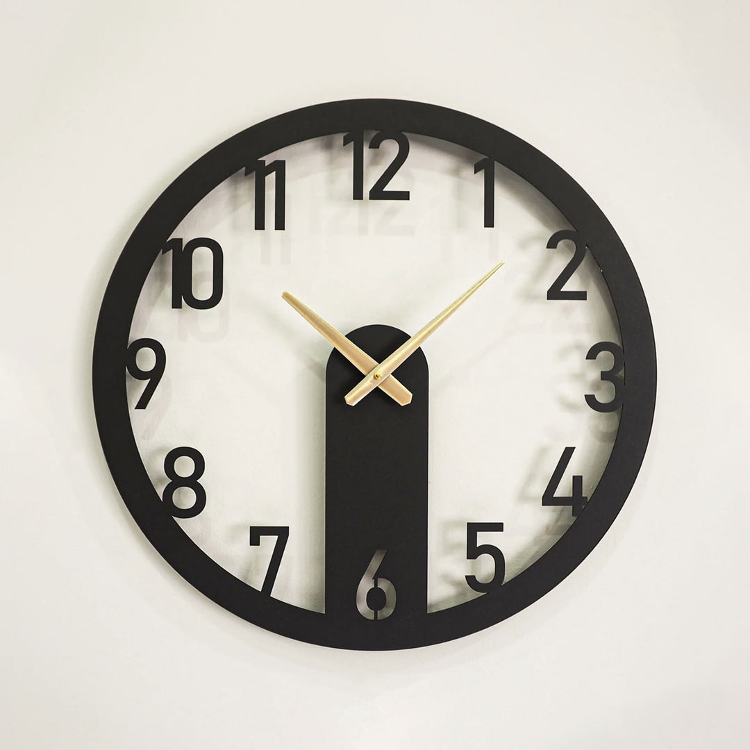 Minimalist Steel Wall Clock