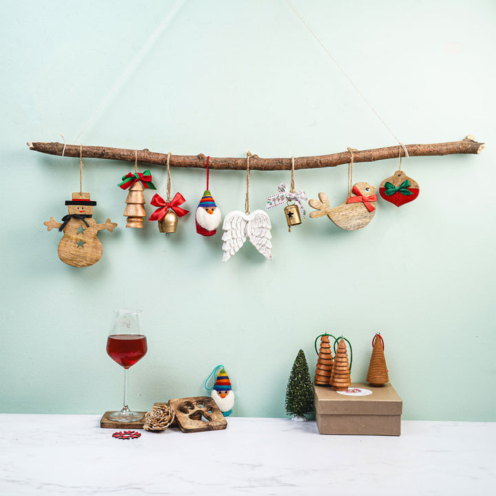 Handcrafted Felt Christmas Ornaments