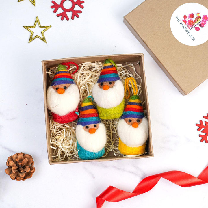 Handcrafted Felt Christmas Ornaments