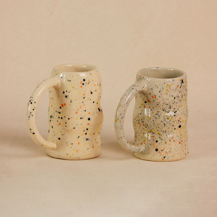 Multicolored Ceramic Stoneware Speckled Mug