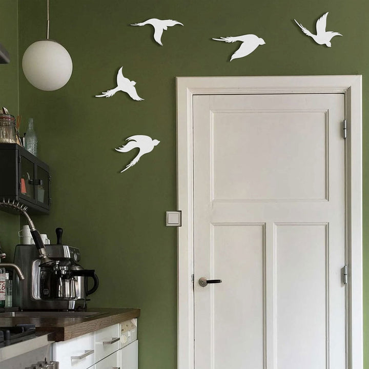 Birds Steel Wall Art | Easy to Install