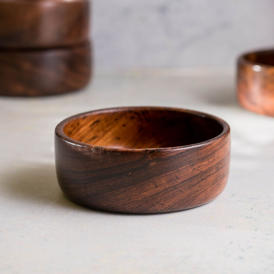 Sitabo Mango Wood Wide Bowl