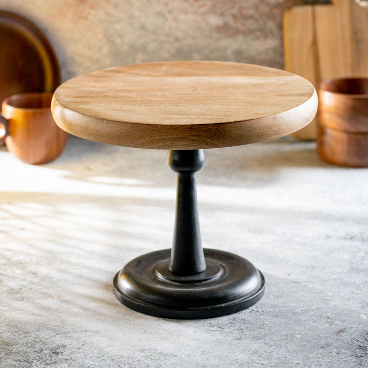 Poorna Mango Wood Dismantlable Cake Stand