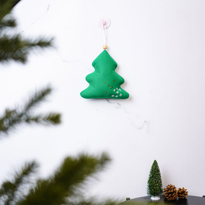 Handcrafted Felt Christmas Tree Hanging