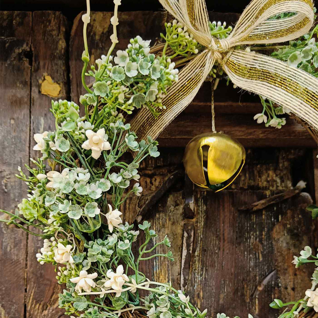 Handcrafted Wooden Christmas Wreath