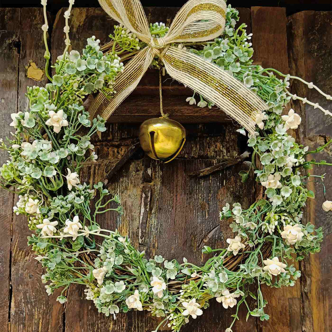 Handcrafted Wooden Christmas Wreath