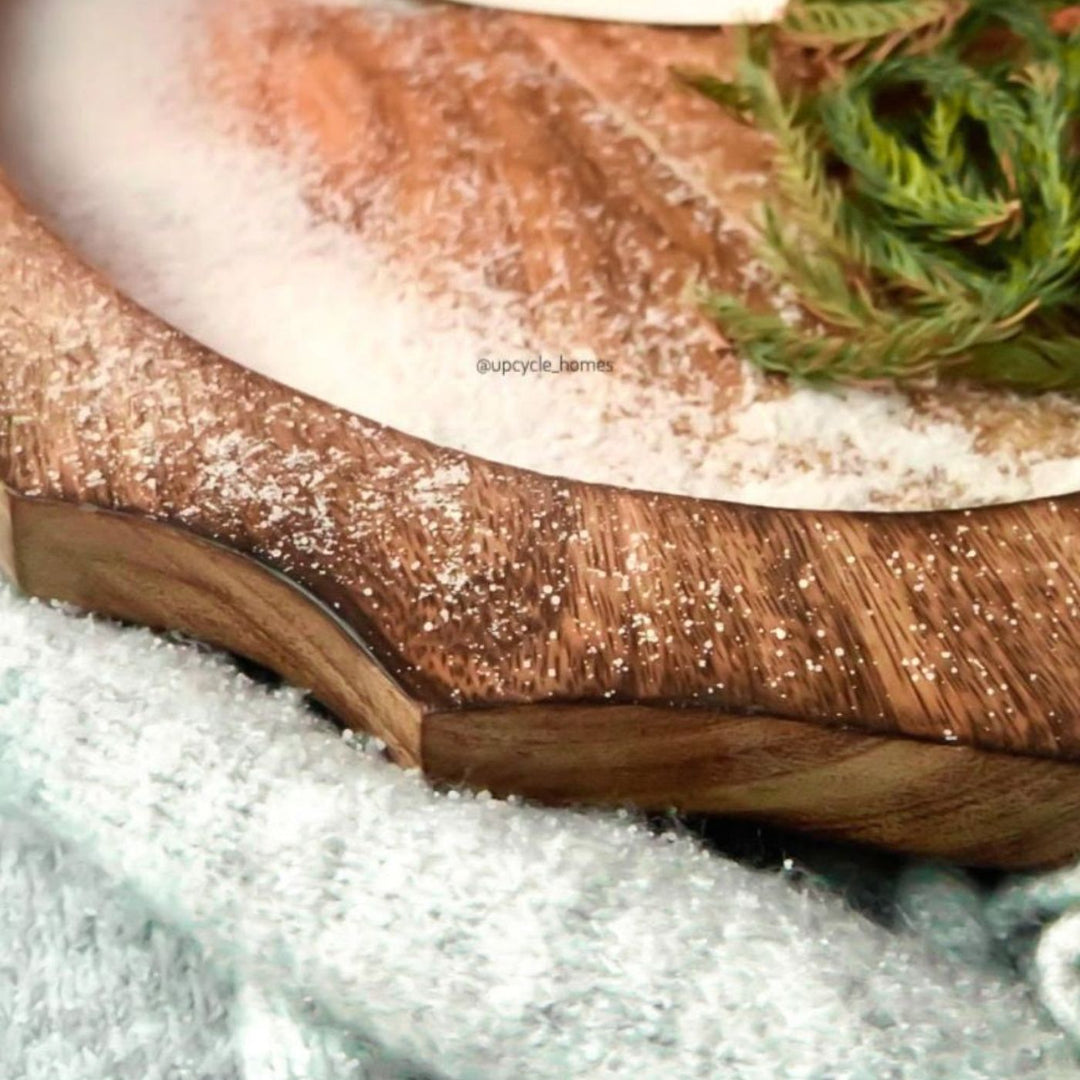 Seasoned Mango Wood Serving Platter