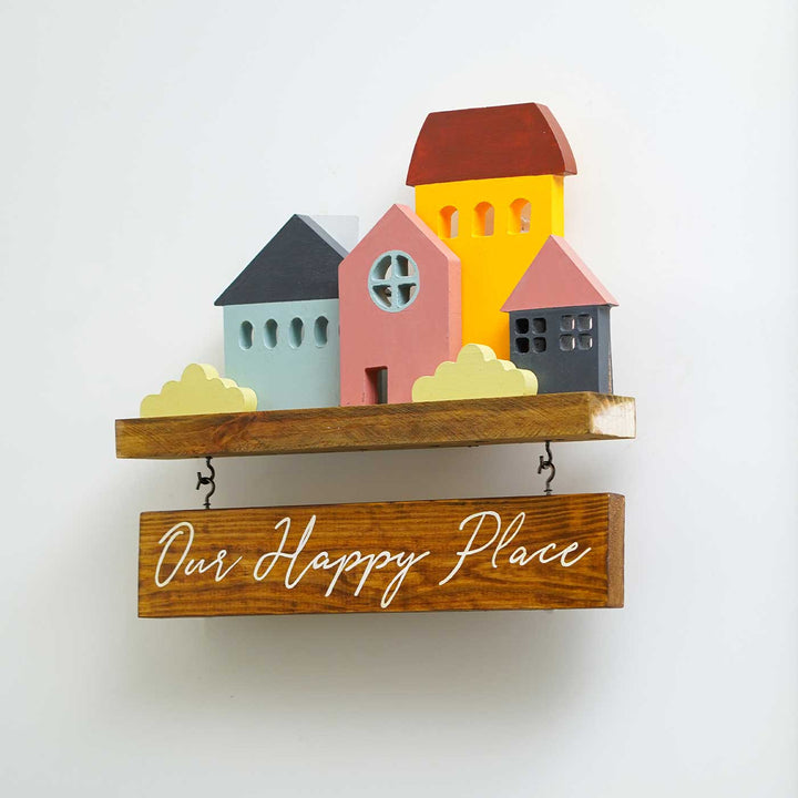 Personalized Miniature Cottage Wooden Name Plate