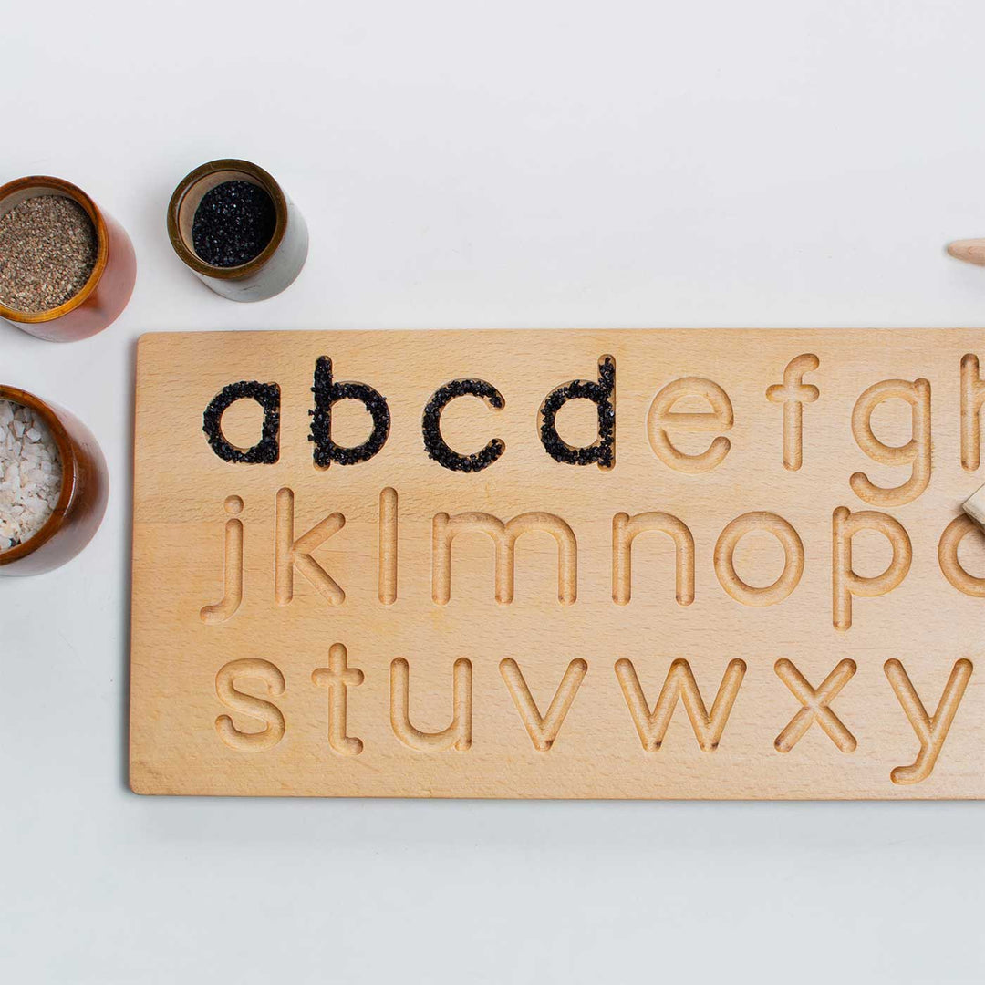 Wooden Alphabet Tracing Board For Kids