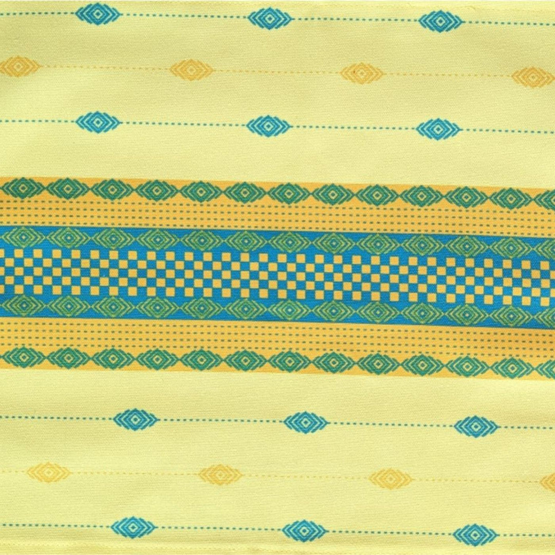 Printed Sambalpuri Ikat Splendour Table Runner & Mat Set