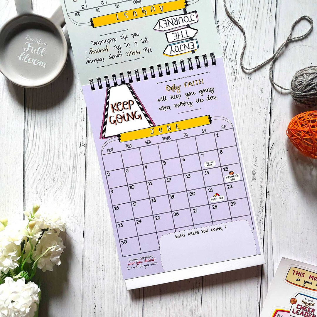 Take the Leap 2025 Spiral Calendar with Freebies With Holidays | 10+ Freebies Included