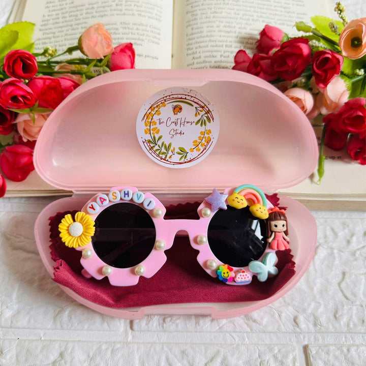 Personalized Unique Shapes Plastic Sunglasses For Kids