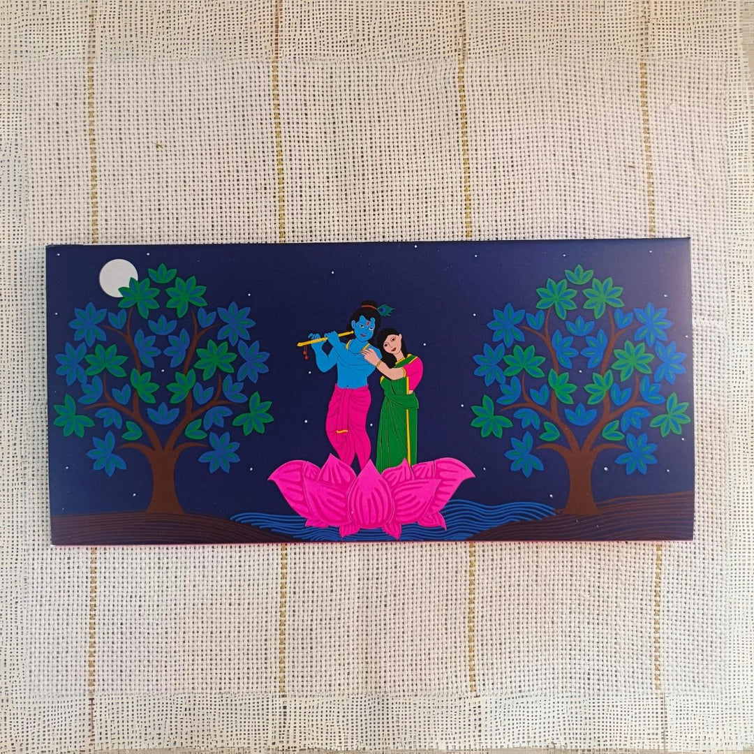 Printed Radha-Krishna Envelopes