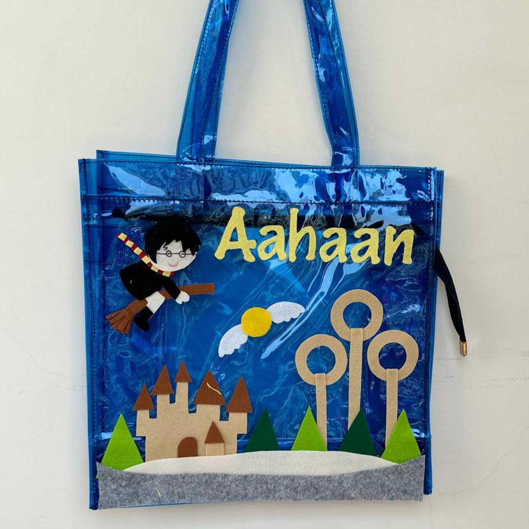 Personalized Handmade Harry Potter Theme Kids Tote Bag