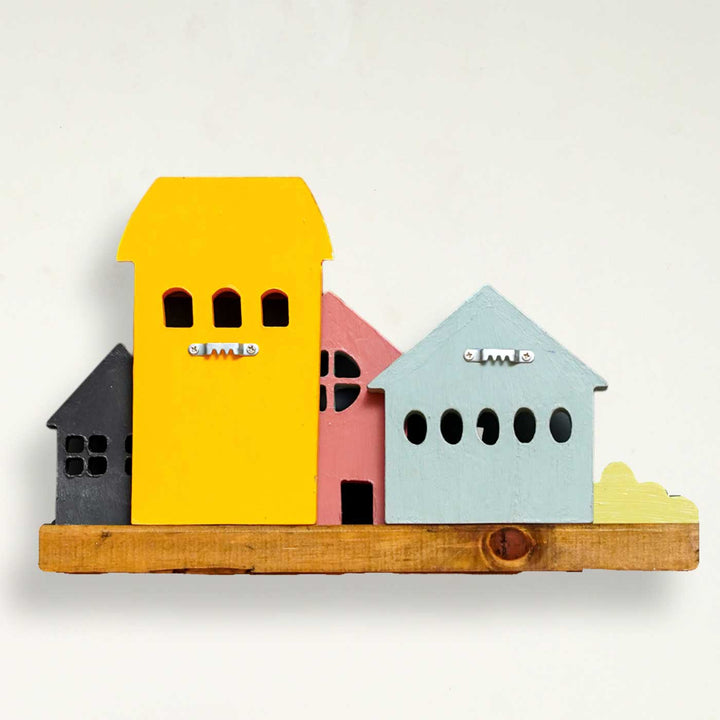 Handmade Miniature Cottage Wooden Key Hanger