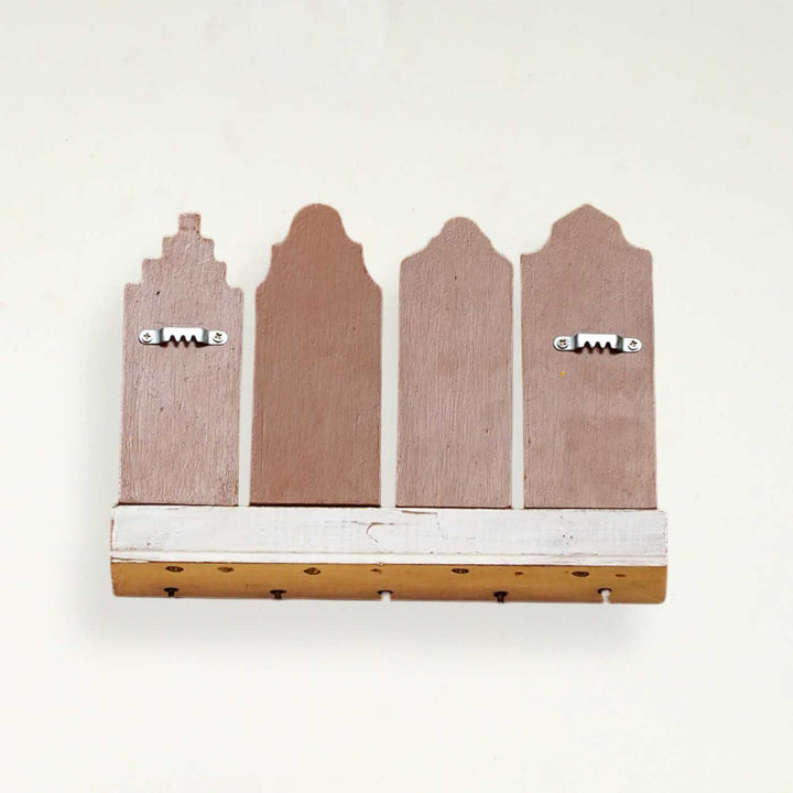 Personalized Miniature Skyline Wooden Name Plate