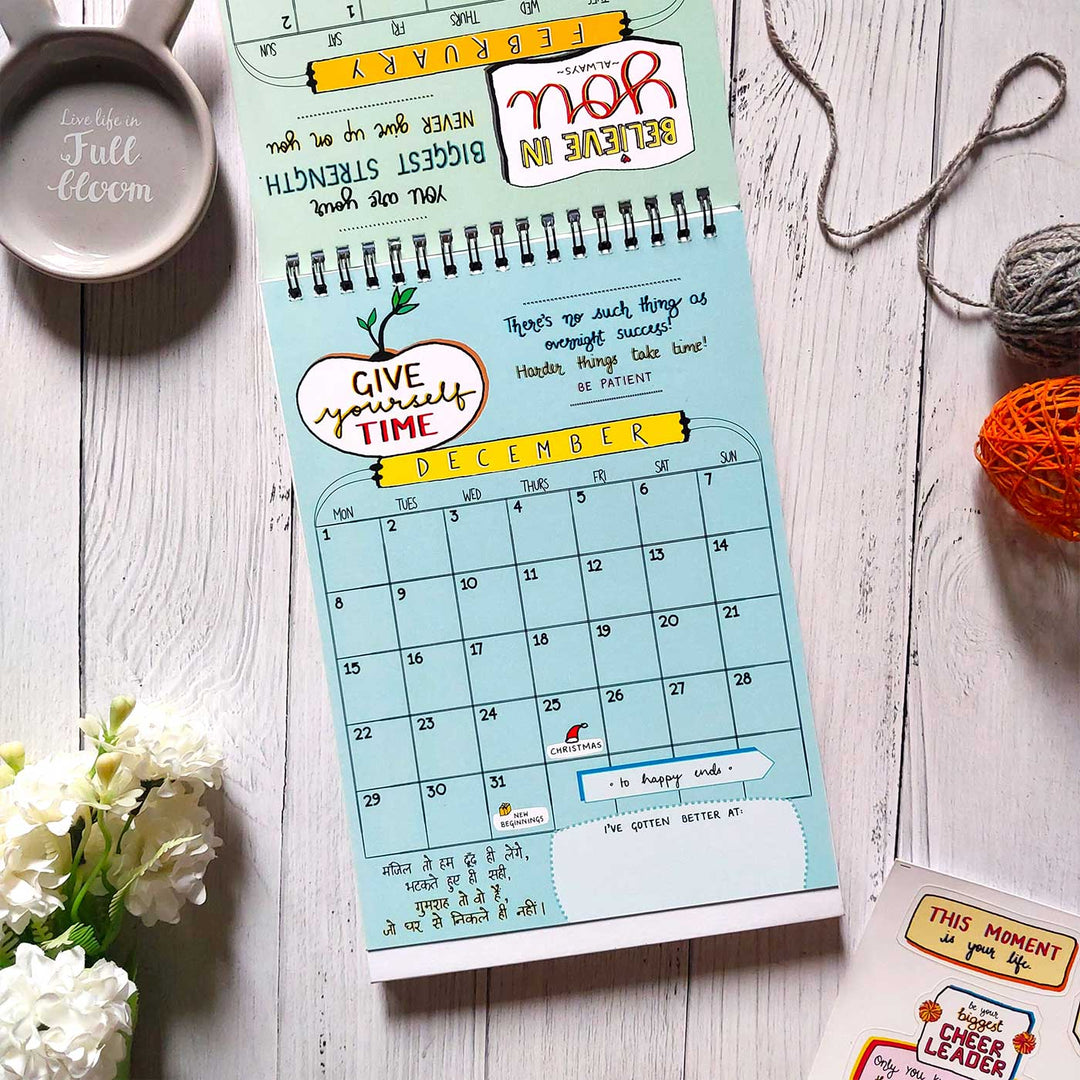 Take the Leap 2025 Spiral Calendar with Freebies With Holidays | 10+ Freebies Included