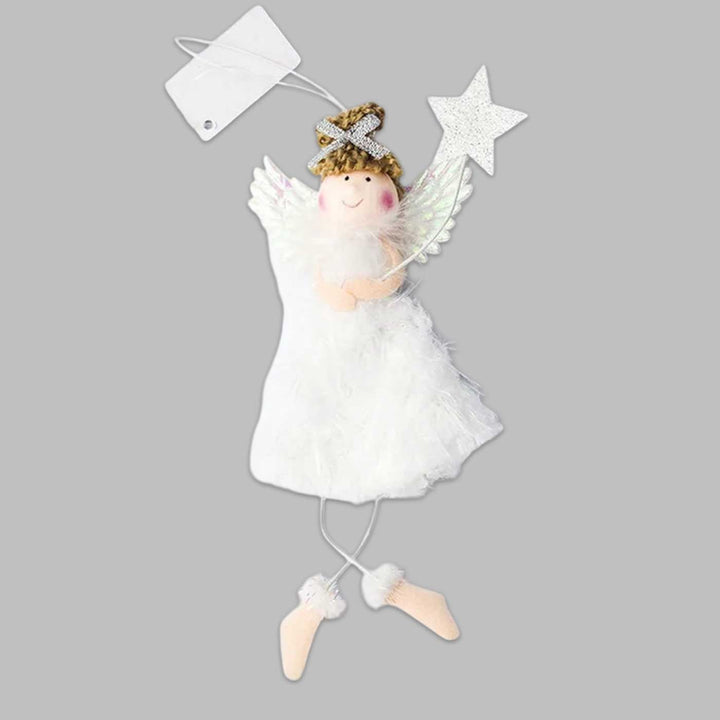 Handmade Winged Wonder Flying Angels Ornaments For Christmas Tree Decoration | Set Of 3