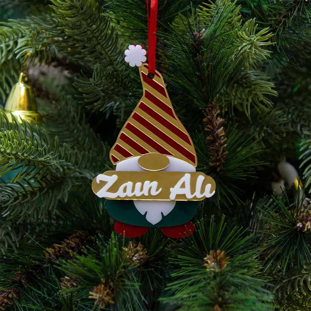 Personalized Layered Acrylic Ornaments For Christmas Tree Decoration