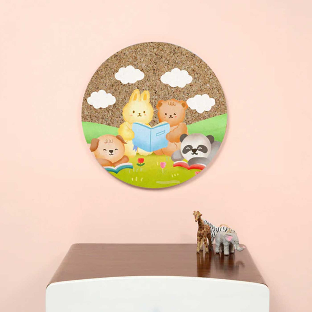 Handmade Park Pals Wooden Pinboard For Kids