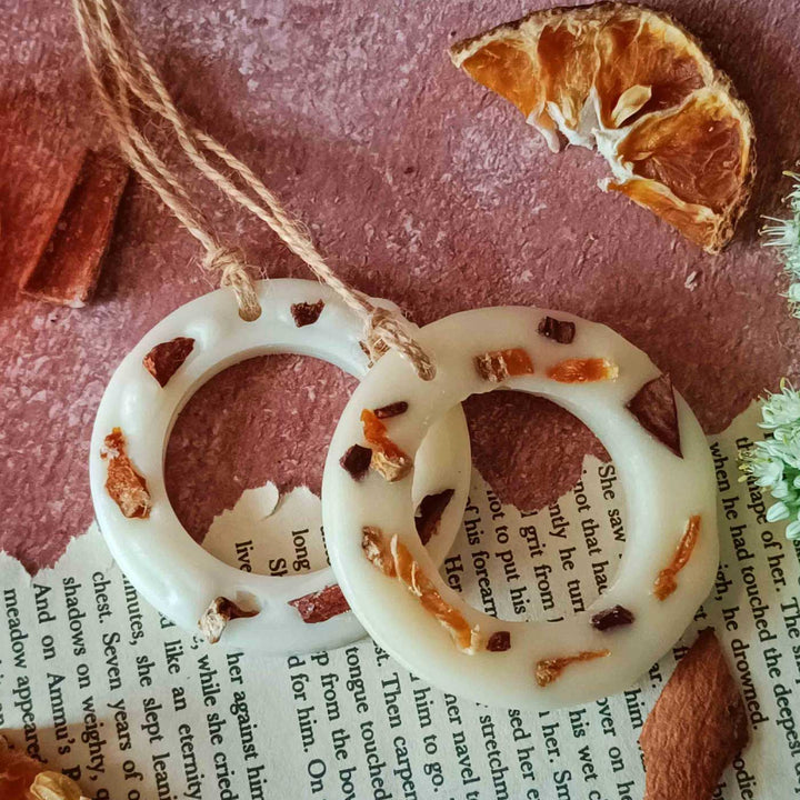 Hallow Circle Shaped Scented Wax Tablets