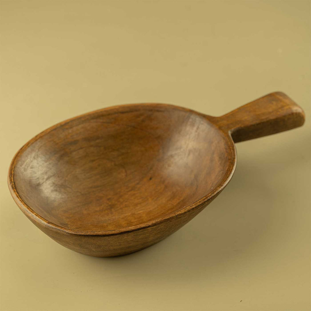 Handmade Kaavia Wooden Serving Bowl