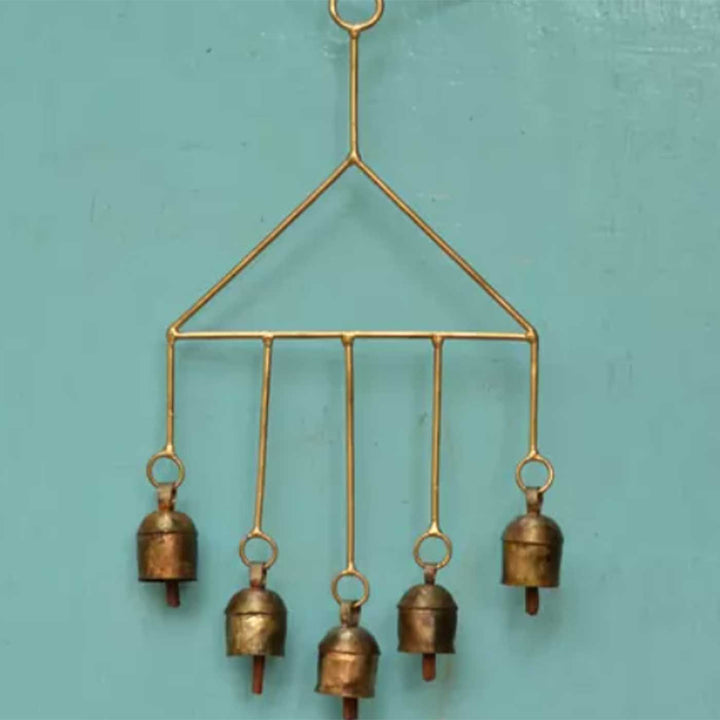 Handmade Metal Windchime With 5 Bells