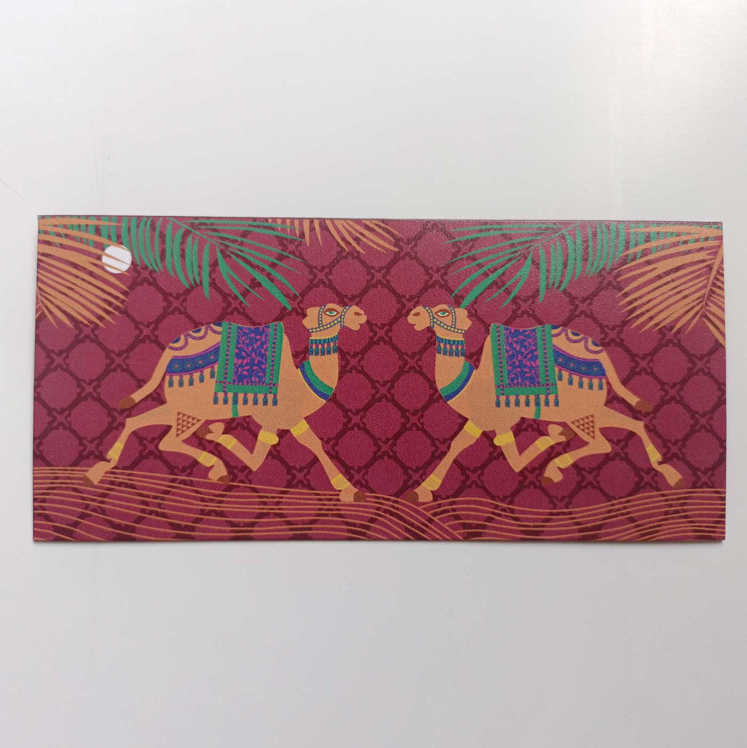 Printed Camels Of Thar Themed Envelopes