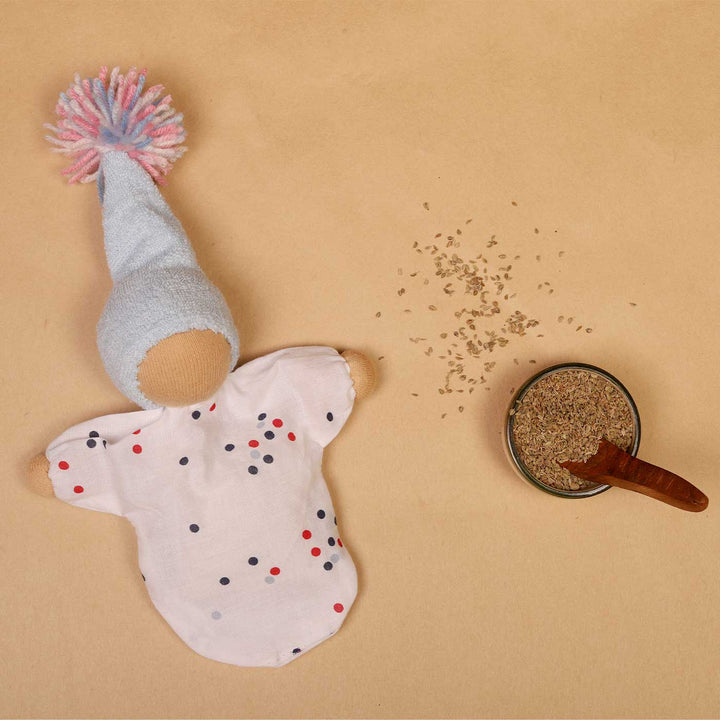 Handmade Ajwain Sprinkles Cotton Doll