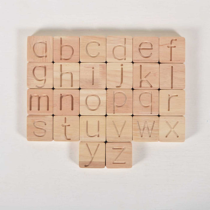 A - Z Wooden Word Building Set For Kids