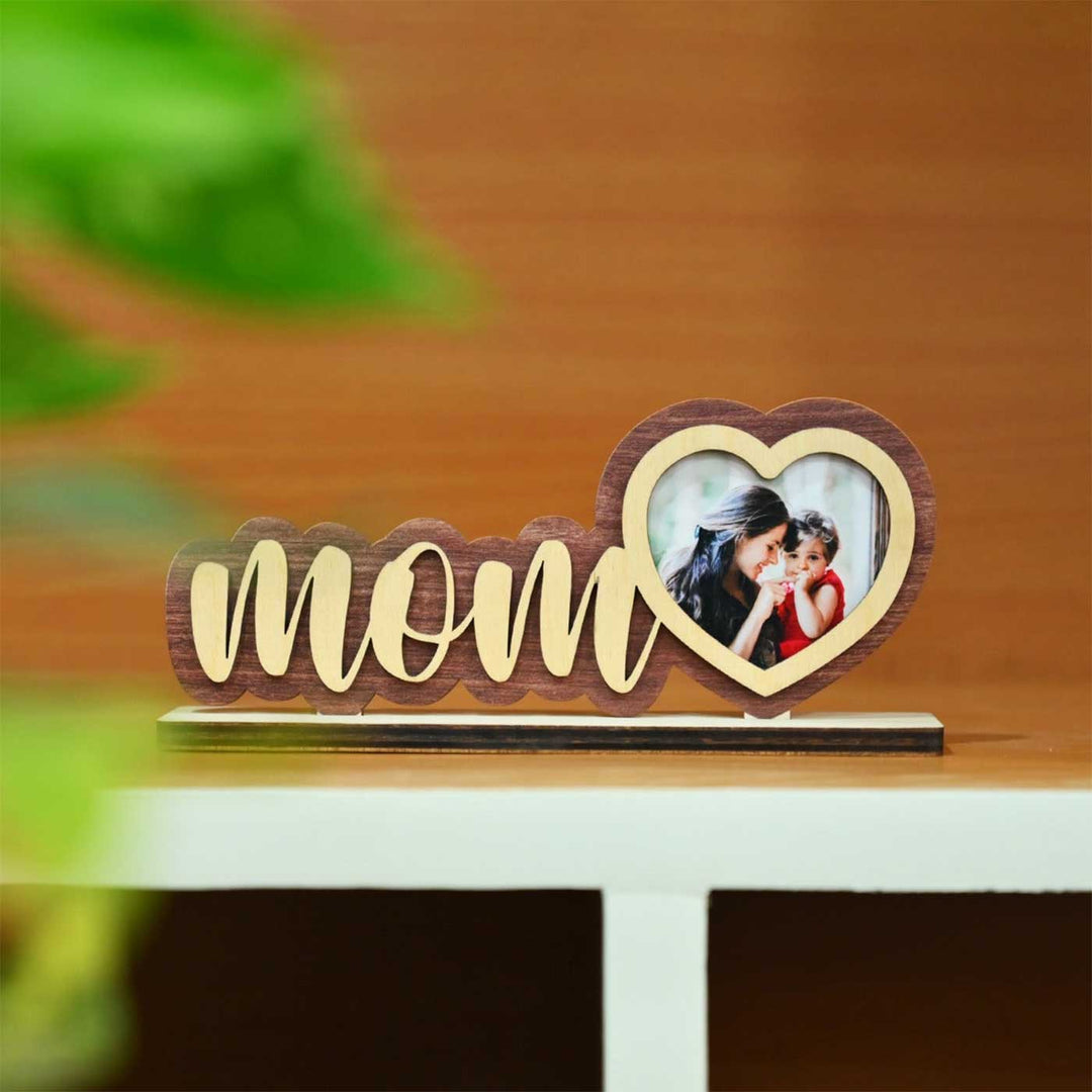 Photo Personalized Mom Theme Wooden Photo Frame