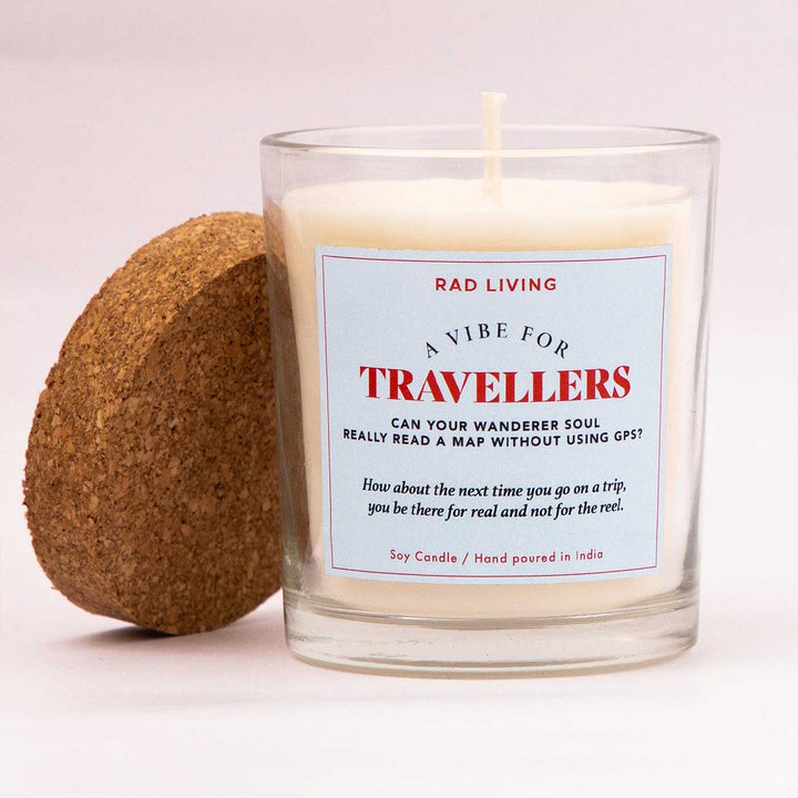 Hand Poured Travellers Mountain Breeze Scented Soy Wax Candle