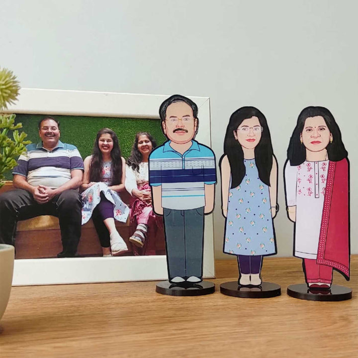 Photo Personalized Printed Acrylic Friends Full Length Cutout