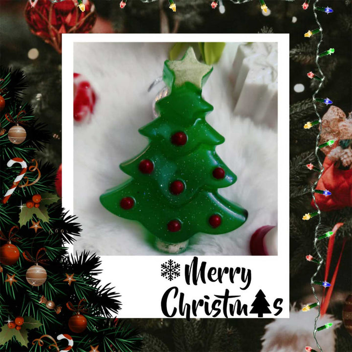 Handmade Christmas Tree Shaped Glycerin Soap