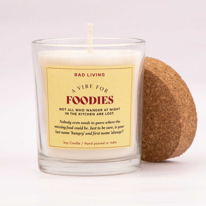 Hand Poured Foodies- Foodgasm Scented Soy Wax Candle