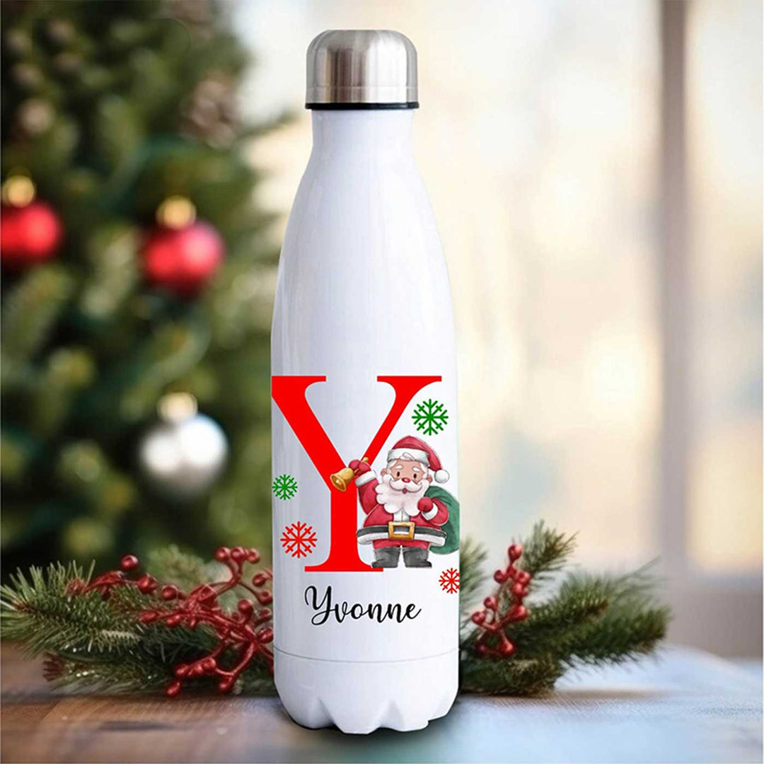 Personalized Thermal Printed Steel Bottle | Xmas Gifting Ideas