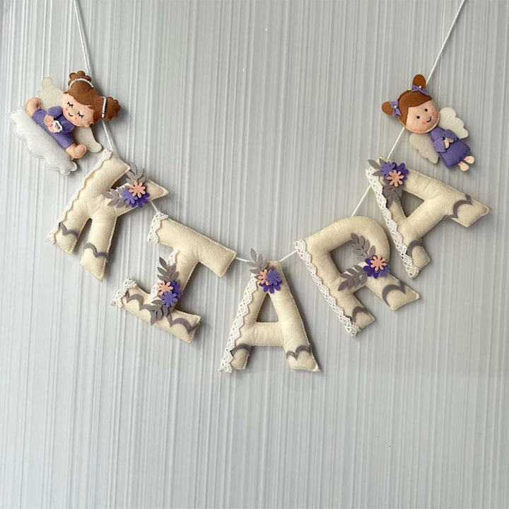 Personalized Felt Fairy Felt Bunting / Garland For Kids