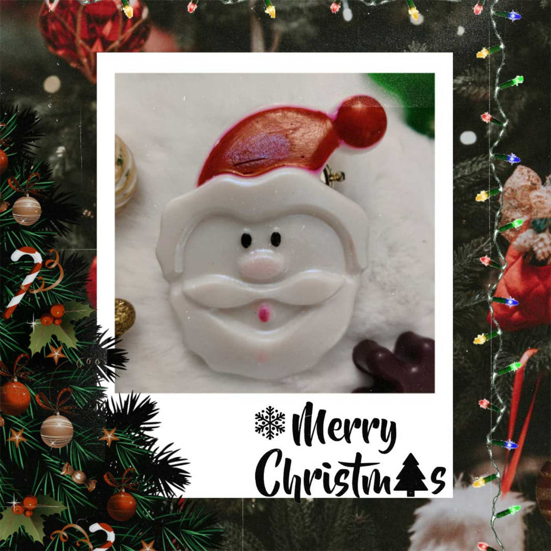 Handmade Santa Claus Shaped Shea Butter Soap