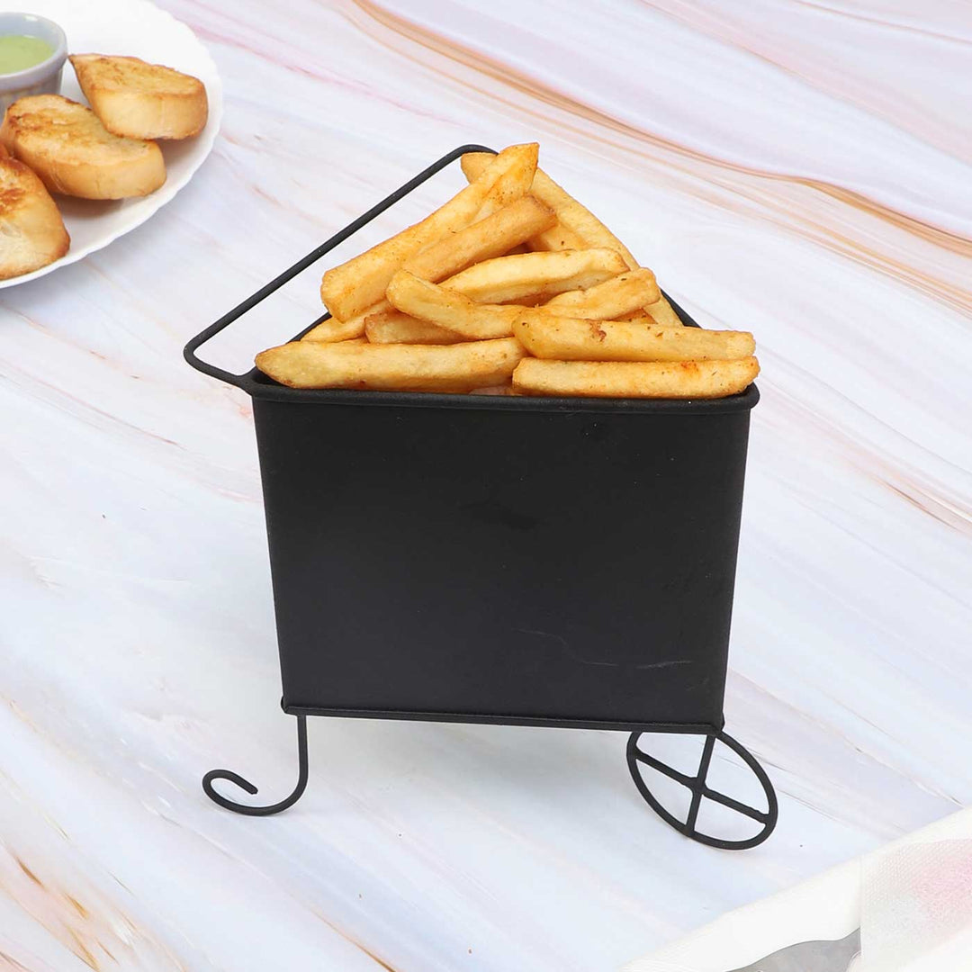 Handmade Black Triangle Snacks Platter