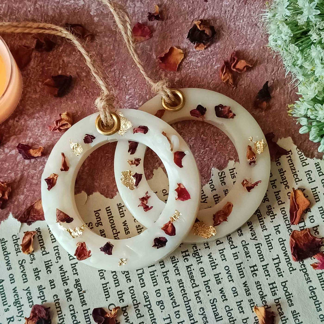 Hallow Circle Shaped Scented Wax Tablets