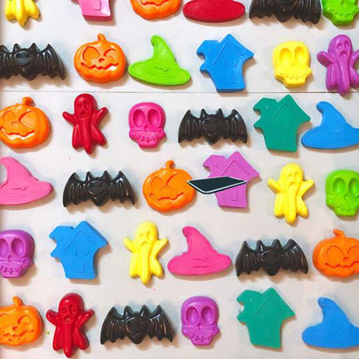 Handmade Non-Toxic Halloween Crayons | Set Of 6