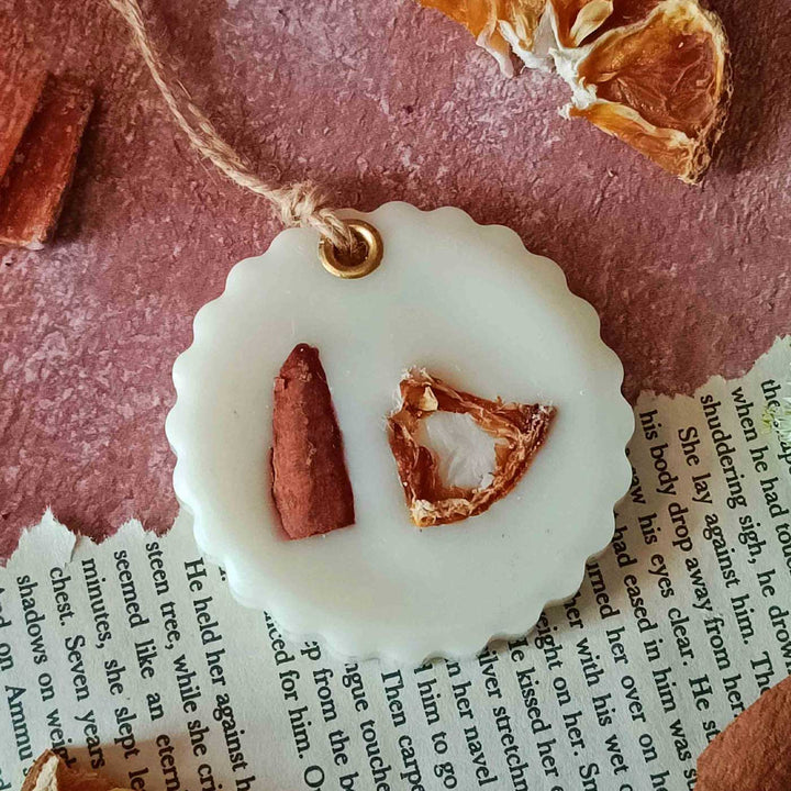 Circle Frame Shaped Scented Wax Tablets