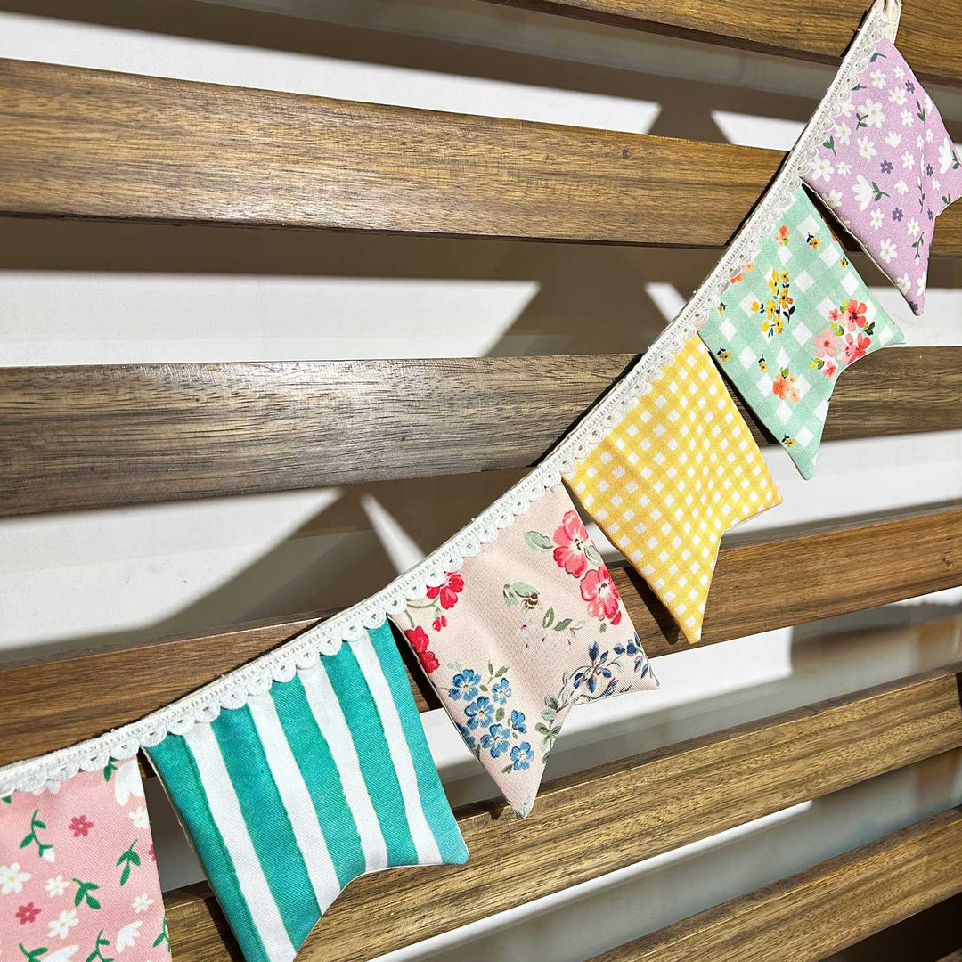 Handmade Multicolour Cotton Bunting