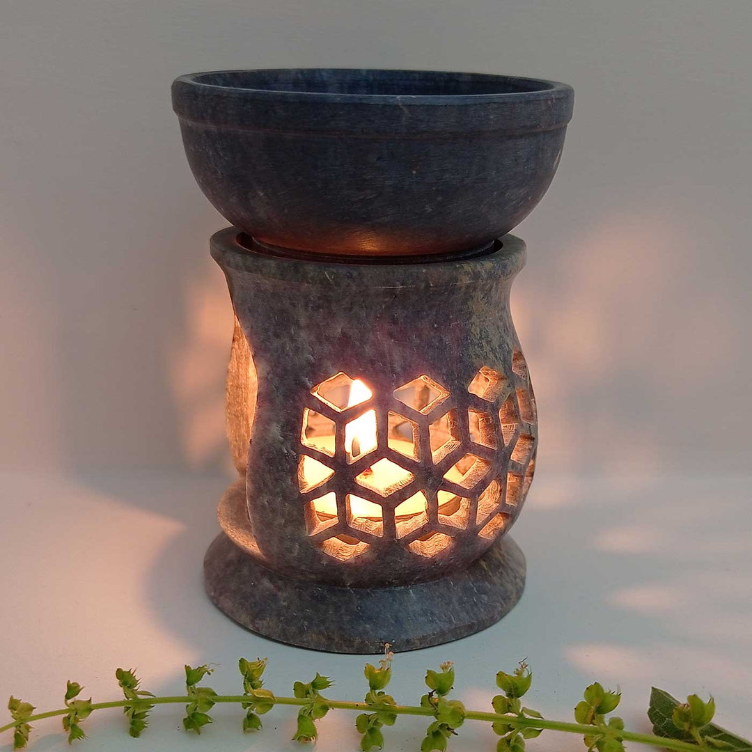 Handmade Giza Lota Soapstone Aroma Diffuser